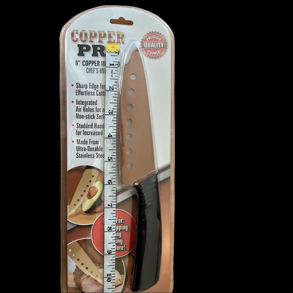 CopperPro - 6” Copper Infused Chef’s Knife - Picture 6 of 7